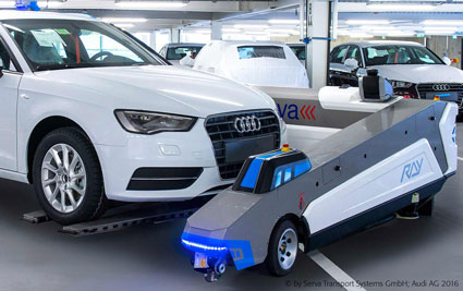 RAY™ beim Einsatz im Audi Werk Ingolstadt RAY™ beim Einsatz im Audi Werk Ingolstadt