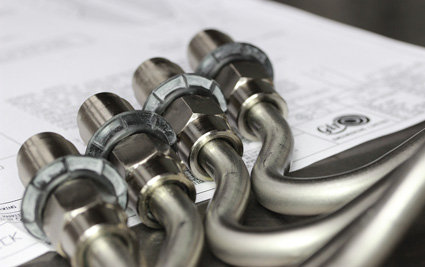 Giro Engineering Ltd. High pressure sheathed fuel pipes for Common Rail Systems featuring stainless steel outer tubing