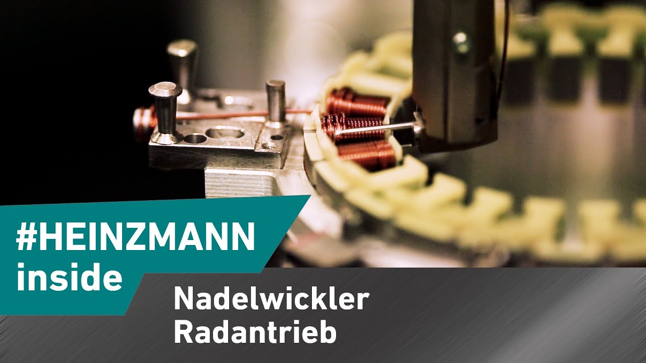 Produktion Elektrische Antriebe: Nadelwickler Radantrieb