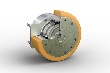 HEINZMANN PMSG 066F-060 Radnabenmotor mit komplett integriertem Planetengetriebe HEINZMANN AGV-Antrieb PMSG 066F-060